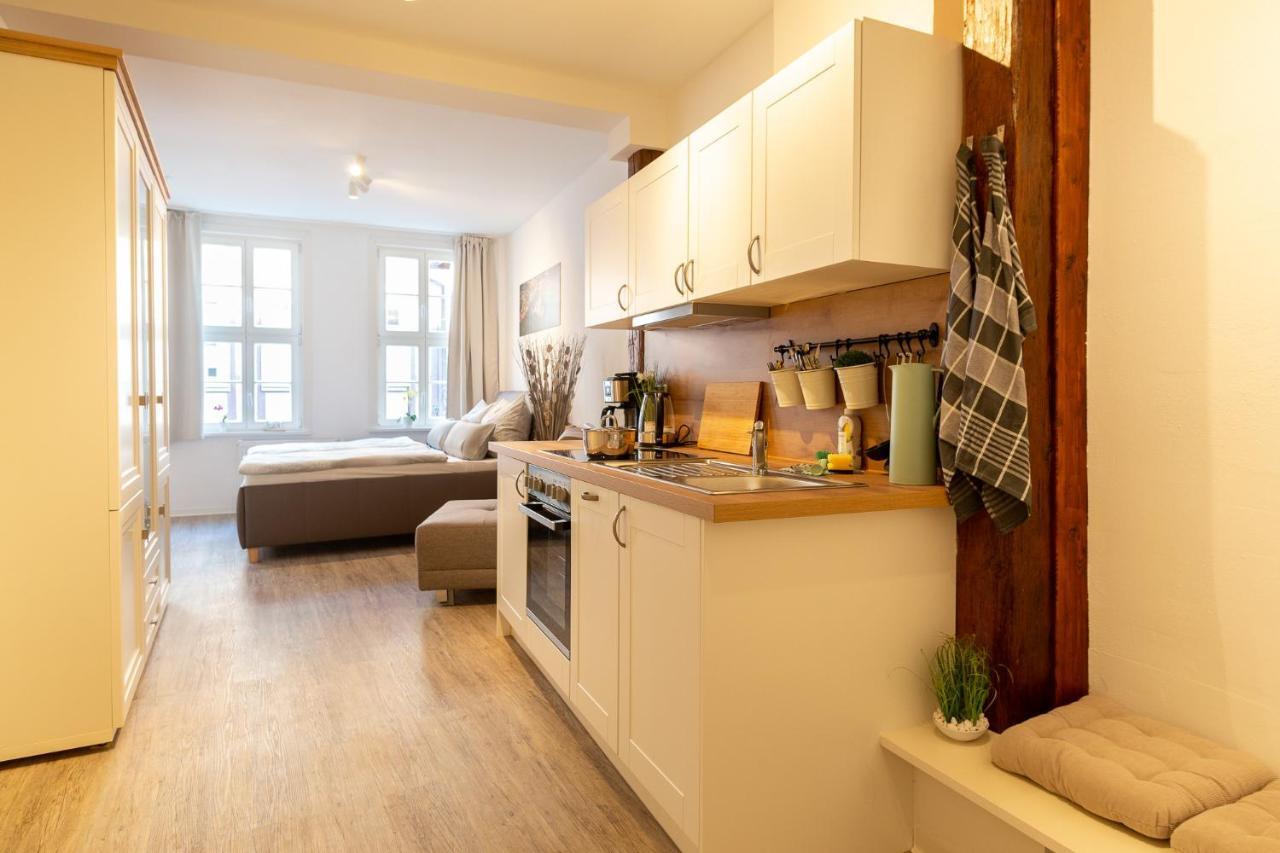 Ferienwohnung Zum Marktplatz Wernigerode Exterior foto